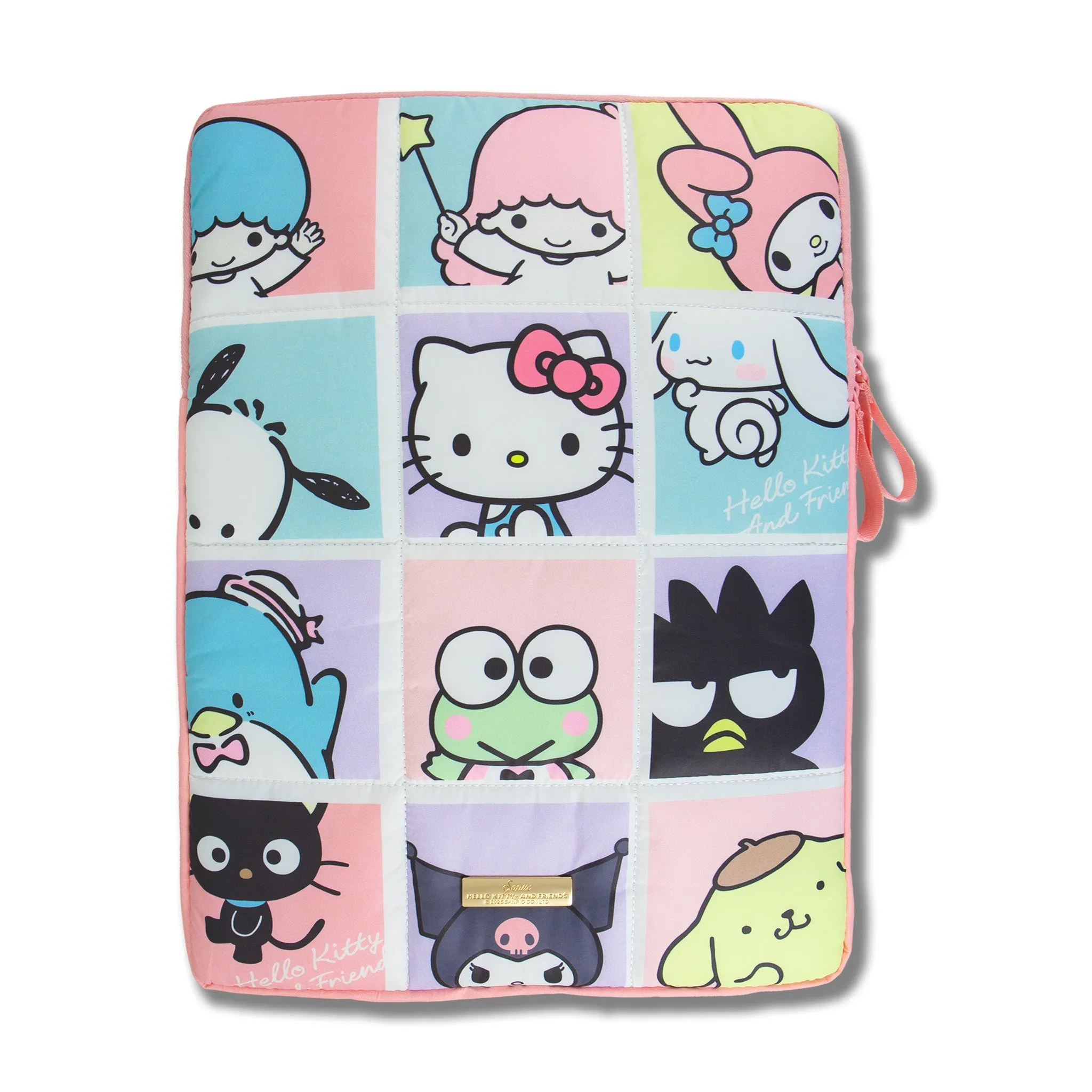 Hello Kitty and Friends x Sonix Grid Puffy Laptop Sleeve sold by Sanrio product image thumbnail 3