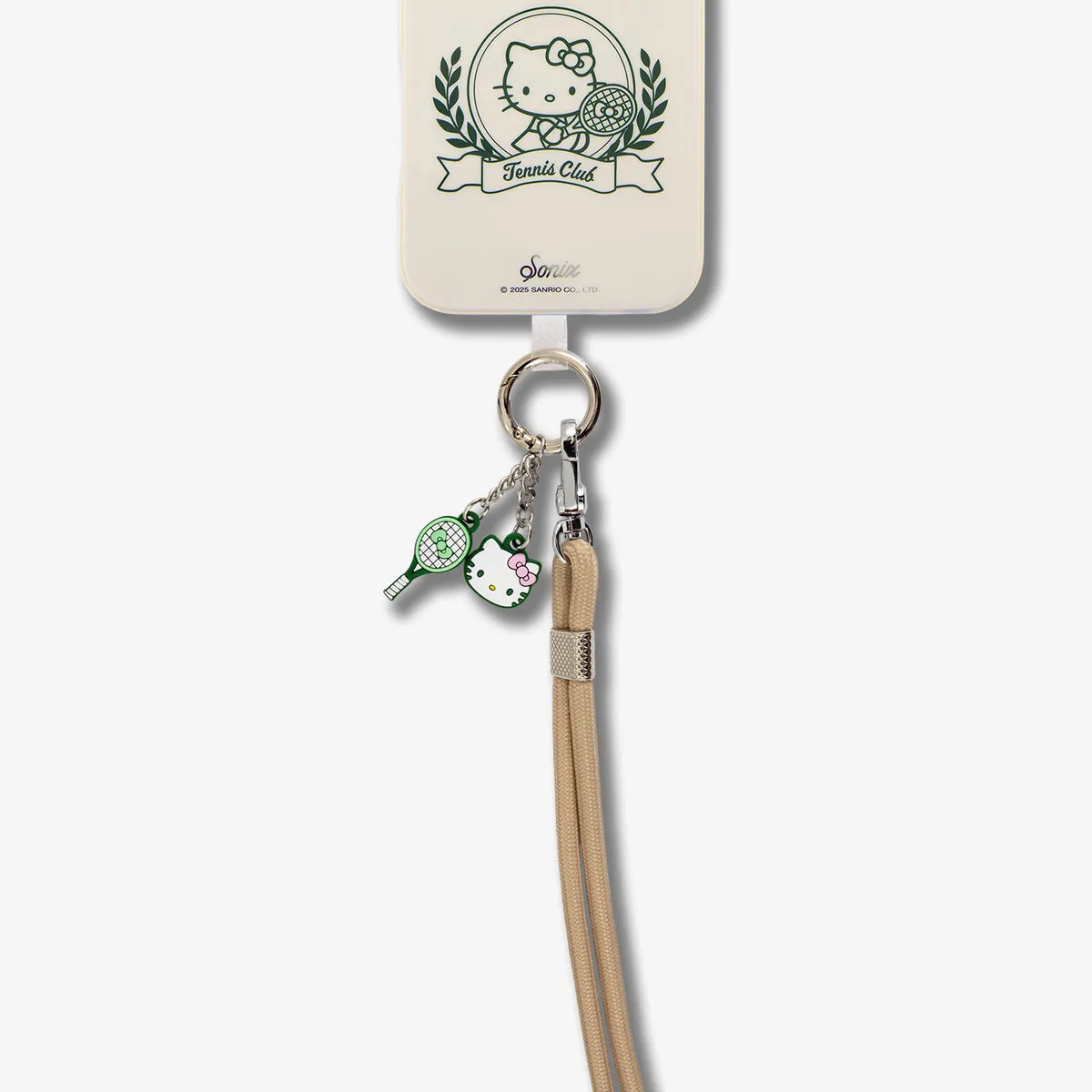 Hello Kitty x Sonix Tennis Club Crossbody Phone Strap with Charms sold by Sanrio product image thumbnail 3