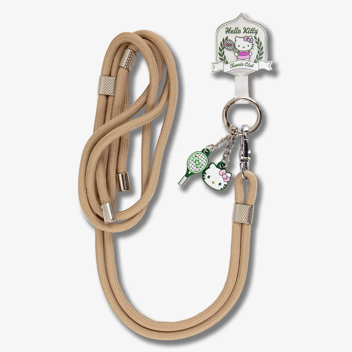 Hello Kitty x Sonix Tennis Club Crossbody Phone Strap with Charms sold by Sanrio product image thumbnail 2