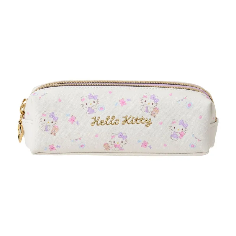 Hello Kitty Dual Compartment Pencil Pouch sold by Sanrio