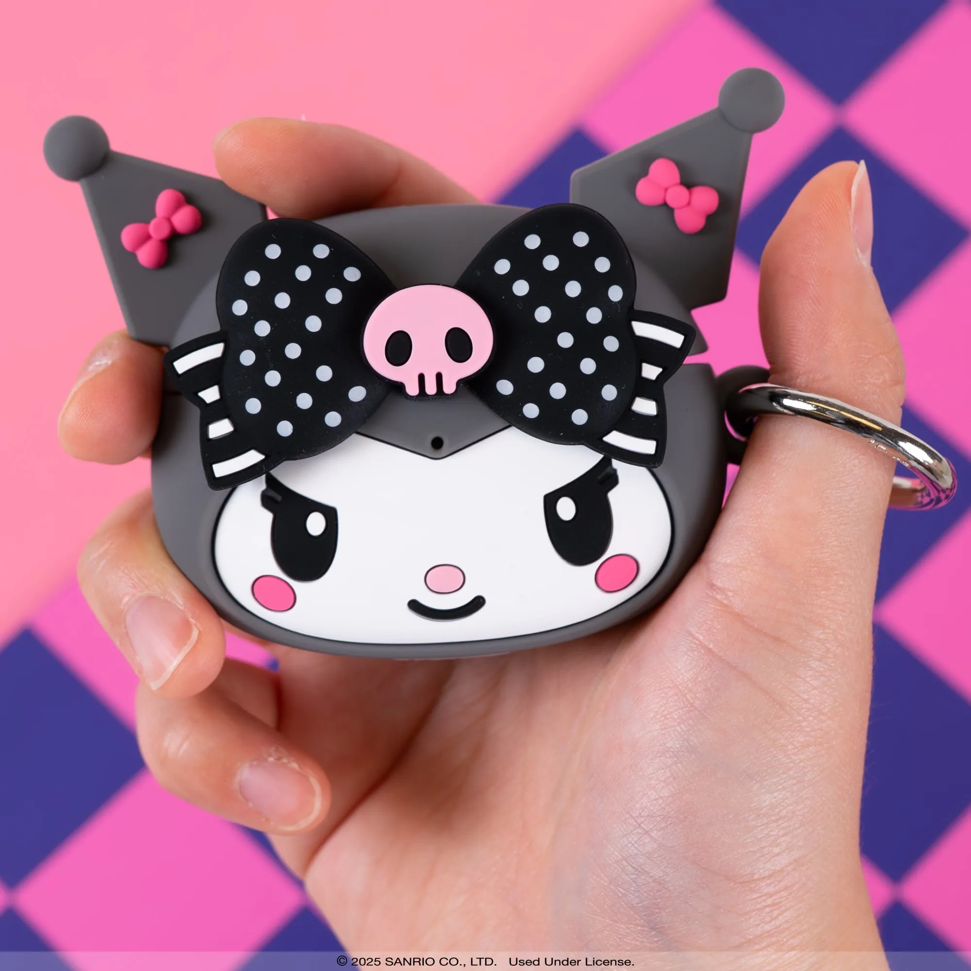 Kuromi 20th Anniversary 3D Figural AirPods Case sold by Sanrio product image thumbnail 2