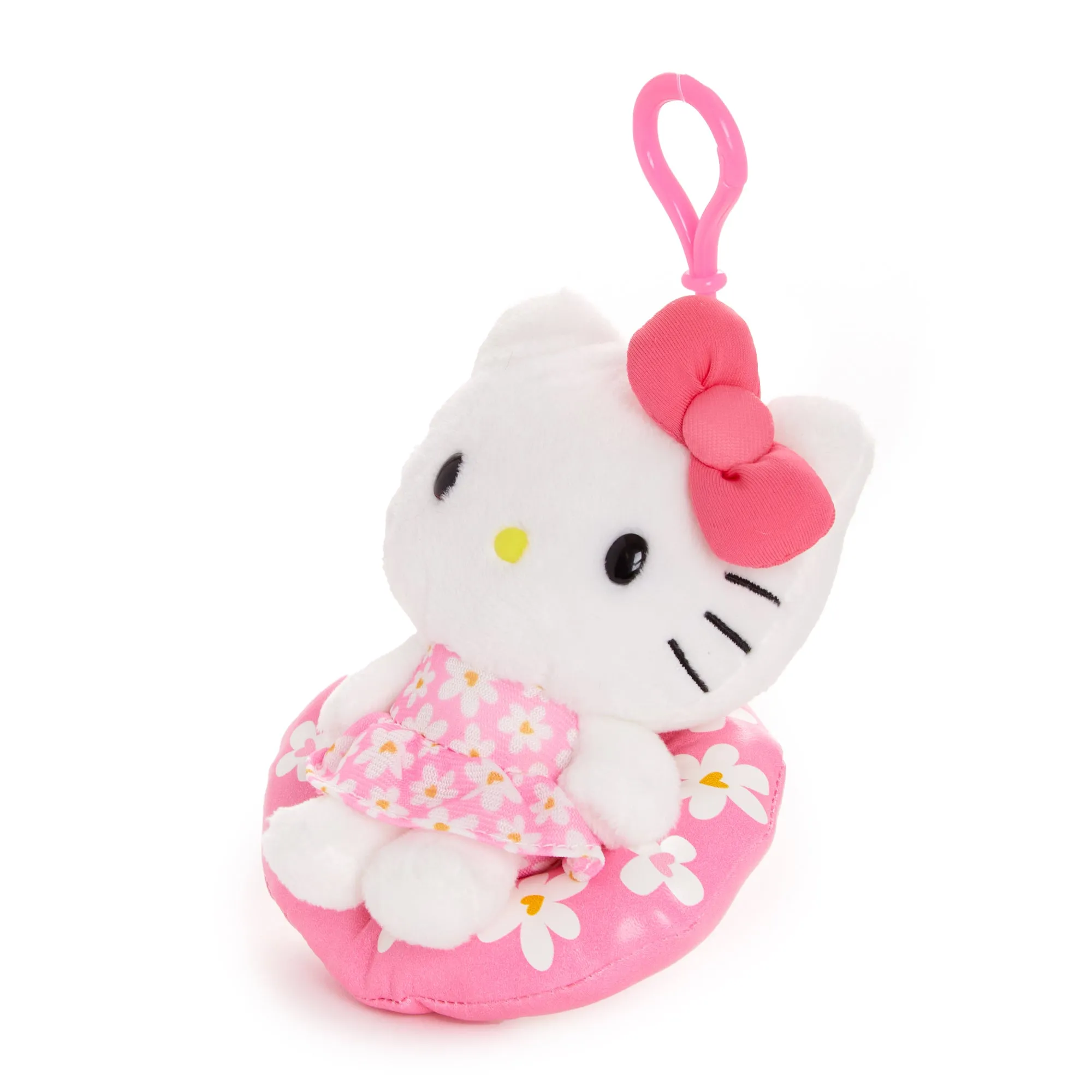 Hello Kitty Plush Mascot Clip (Summer Pool Series) sold by Sanrio