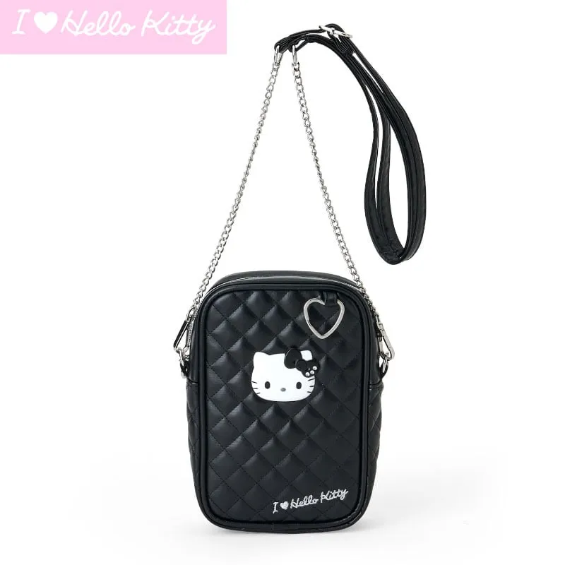 Hello Kitty Black Quilted Mini Crossbody (I Love Hello Kitty Series) sold by Sanrio