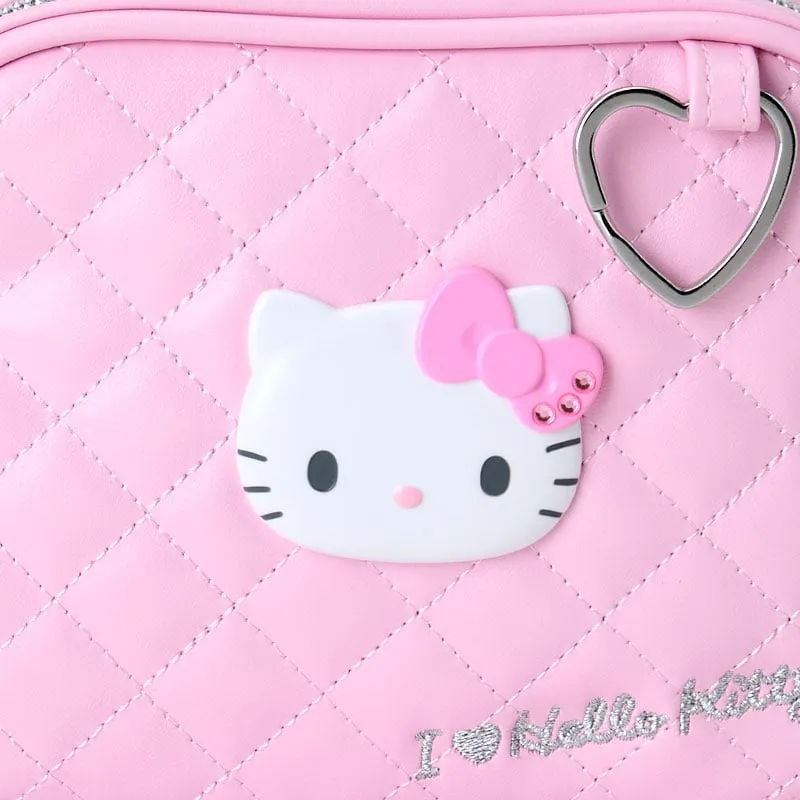 Hello Kitty Pink Quilted Zipper Pouch (I Love Hello Kitty Series) sold by Sanrio product image thumbnail 5