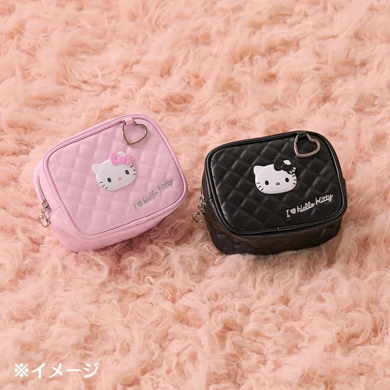 Hello Kitty Pink Quilted Zipper Pouch (I Love Hello Kitty Series) sold by Sanrio product image thumbnail 2