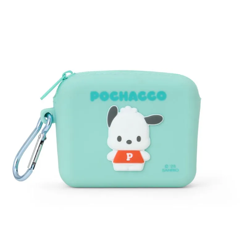 Pochacco Mini Silicone Pouch sold by Sanrio