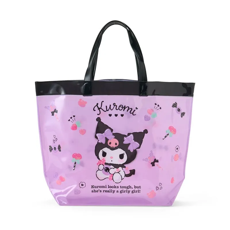 Kuromi Clear Vinyl Tote Bag sold by Sanrio