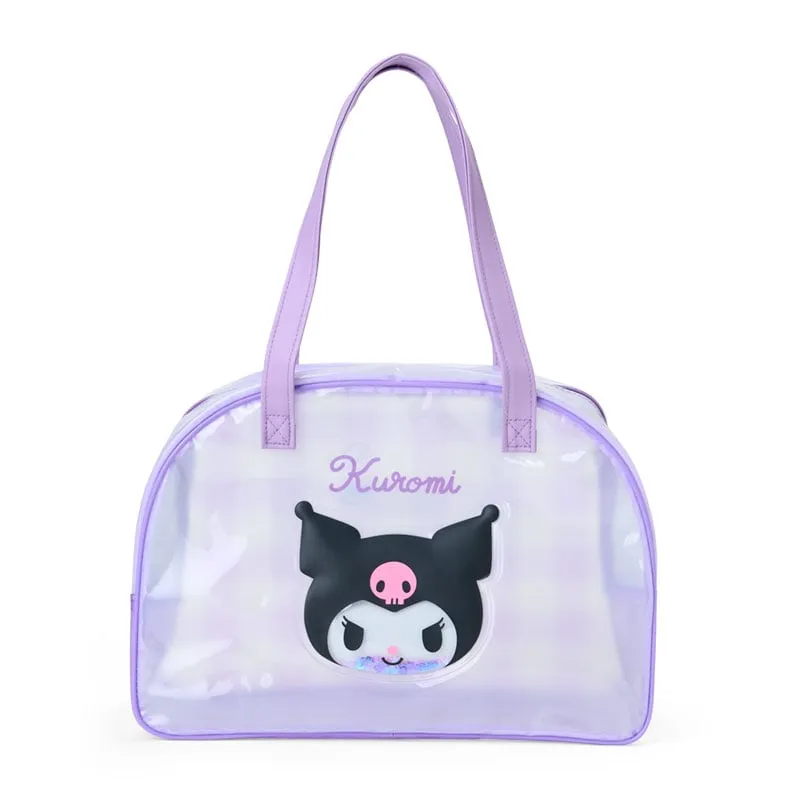 Kuromi Clear Gingham Mini Handbag sold by Sanrio