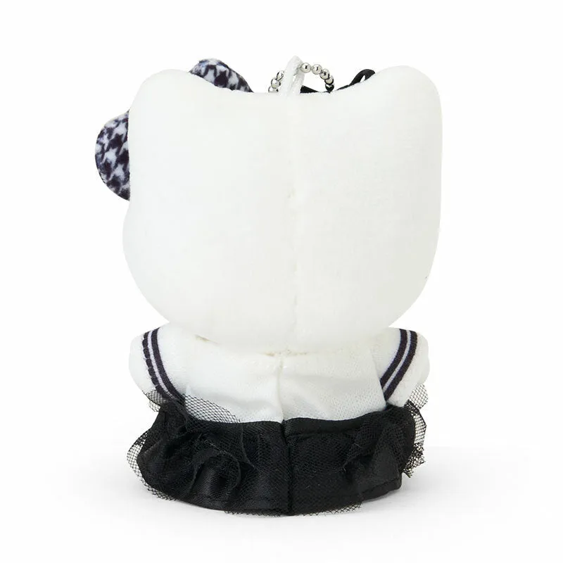 Hello Kitty Plush Mascot Keychain (Silver Houndstooth Series) sold by Sanrio product image thumbnail 2