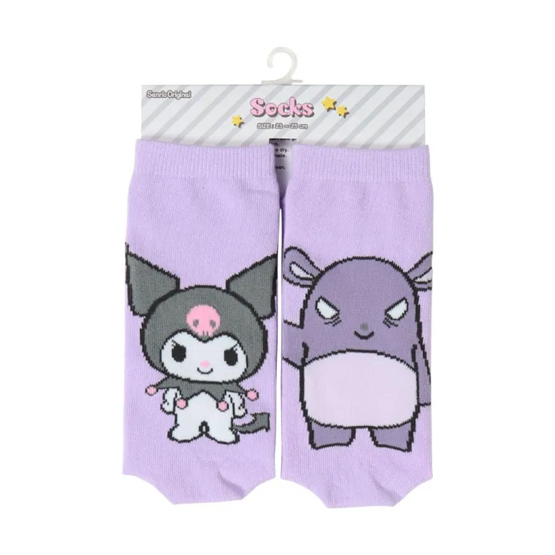 Kuromi Besties Crew Socks sold by Sanrio