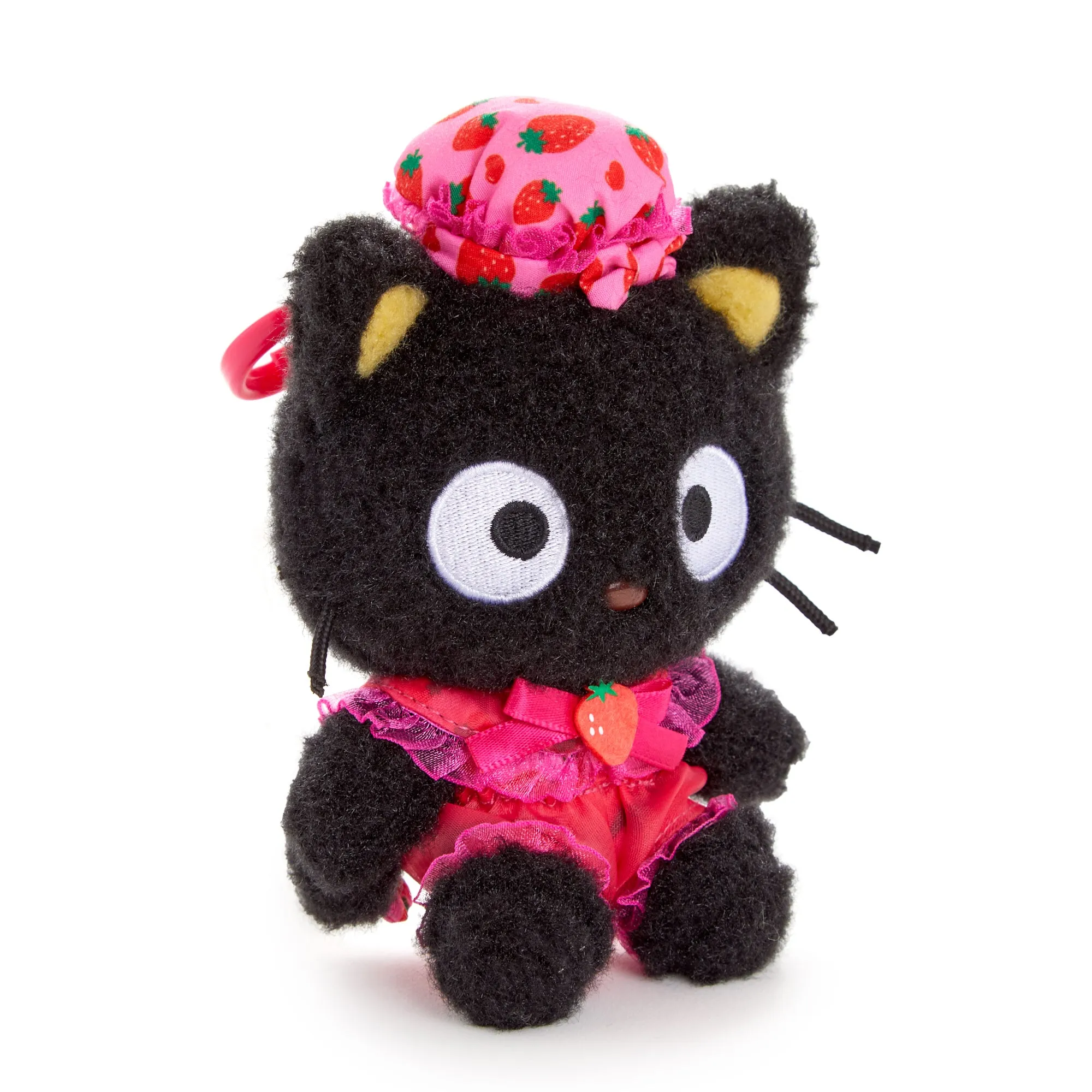 Chococat Plush Mascot Clip (Strawberry Treat Series) sold by Sanrio product image thumbnail 2