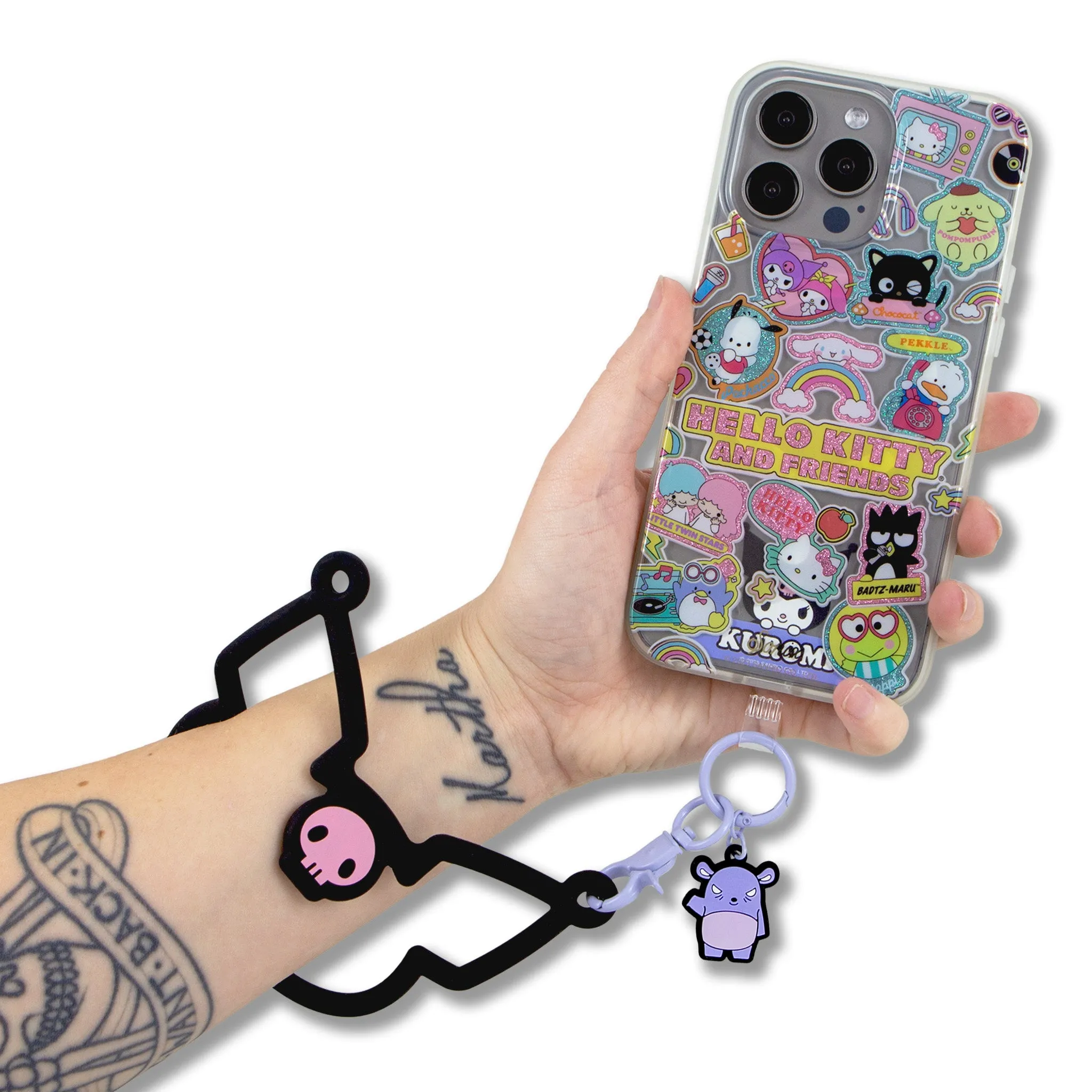 Kuromi x Sonix Silicone Phone Bracelet sold by Sanrio product image thumbnail 3