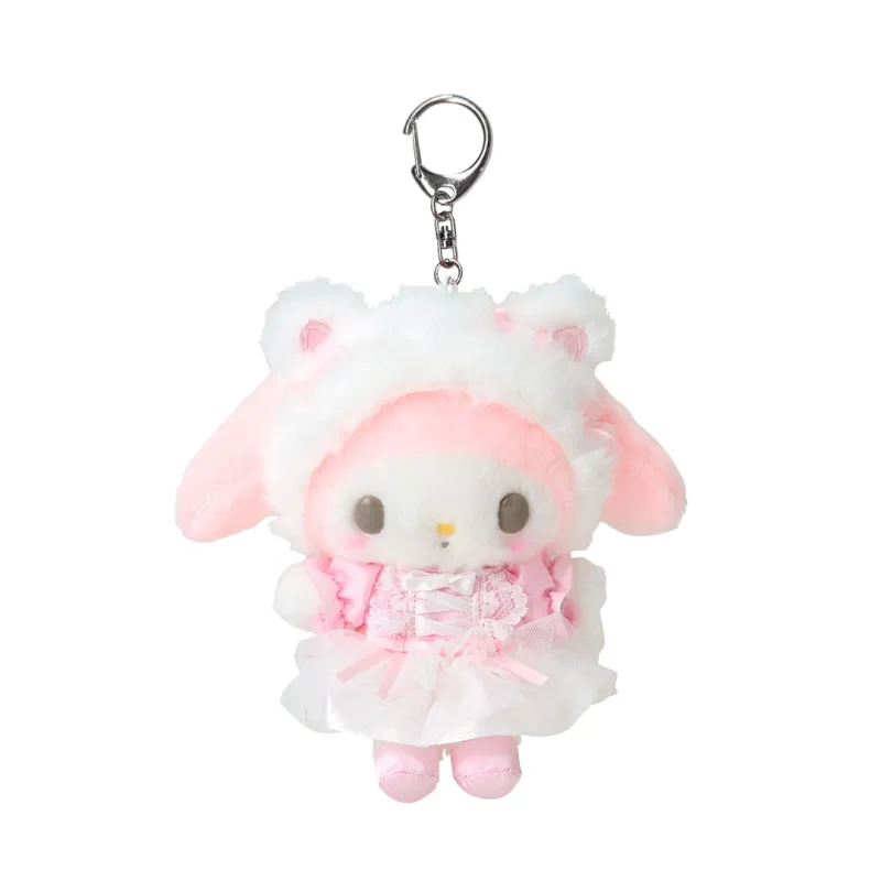My Melody Plush Mascot Keychain (Ballet Kitten Series) sold by Sanrio