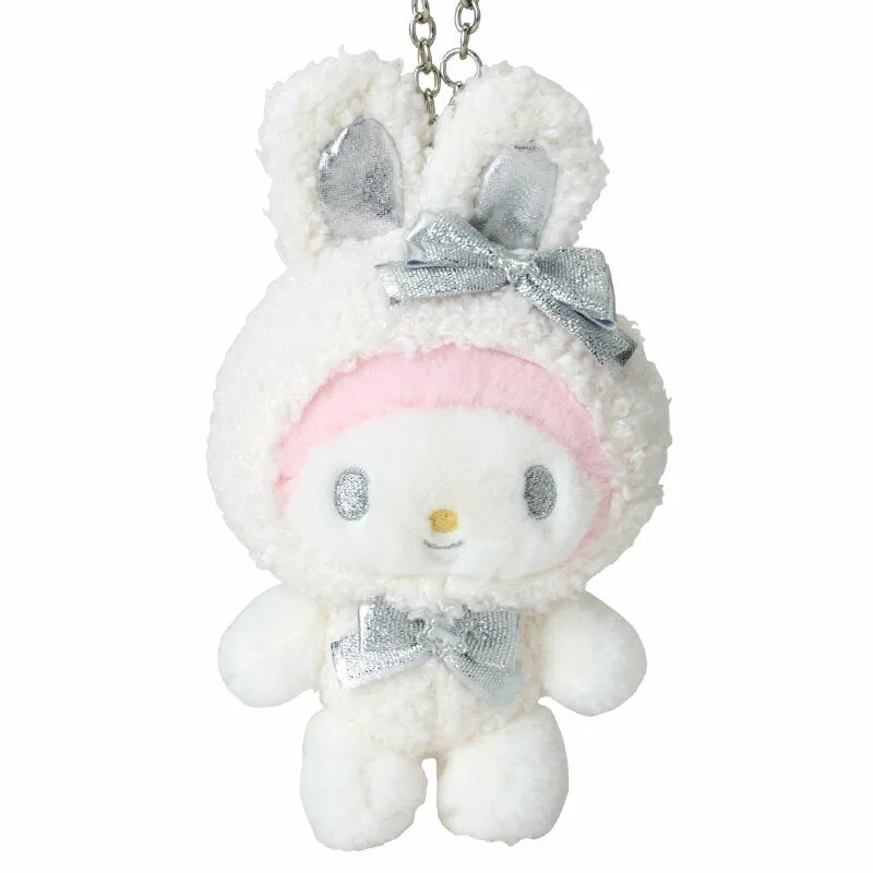 My Melody Plush Mascot Bag Charm (Snow Bunny Series) sold by Sanrio product image thumbnail 2