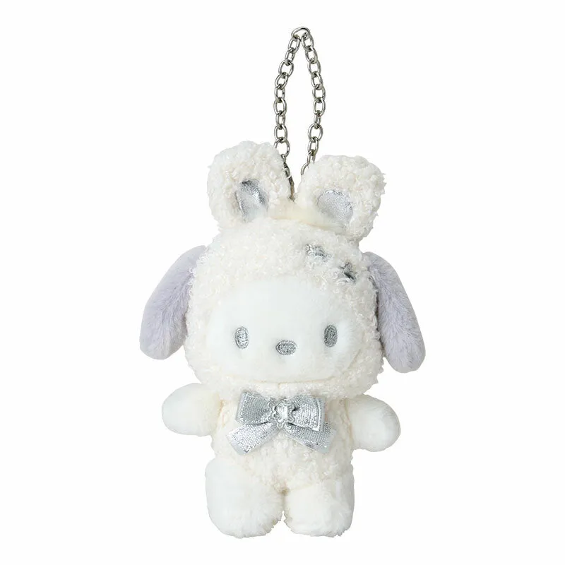 Pochacco Plush Mascot Bag Charm (Snow Bunny Series) sold by Sanrio