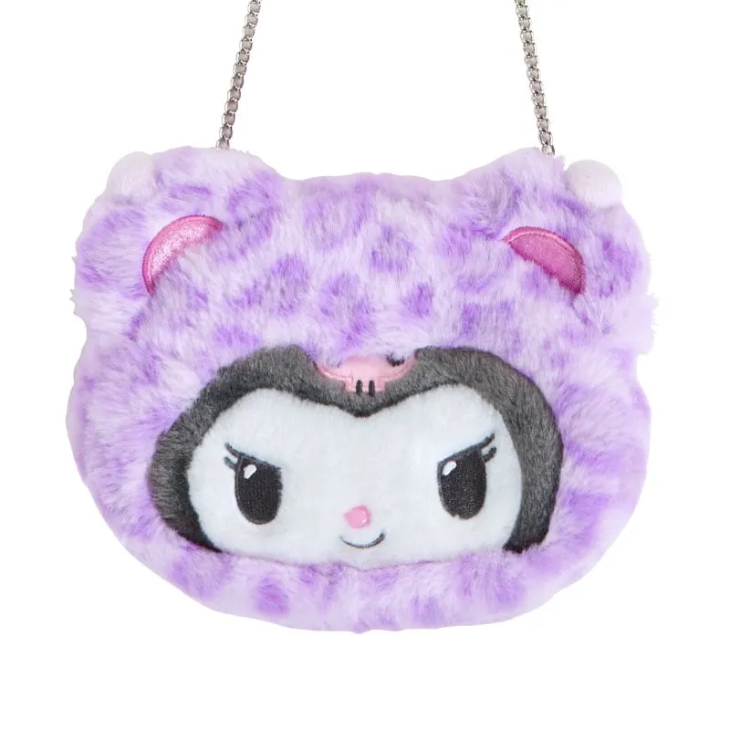 Kuromi Plush Crossbody Bag (Leopard Pals Series) sold by Sanrio product image thumbnail 4