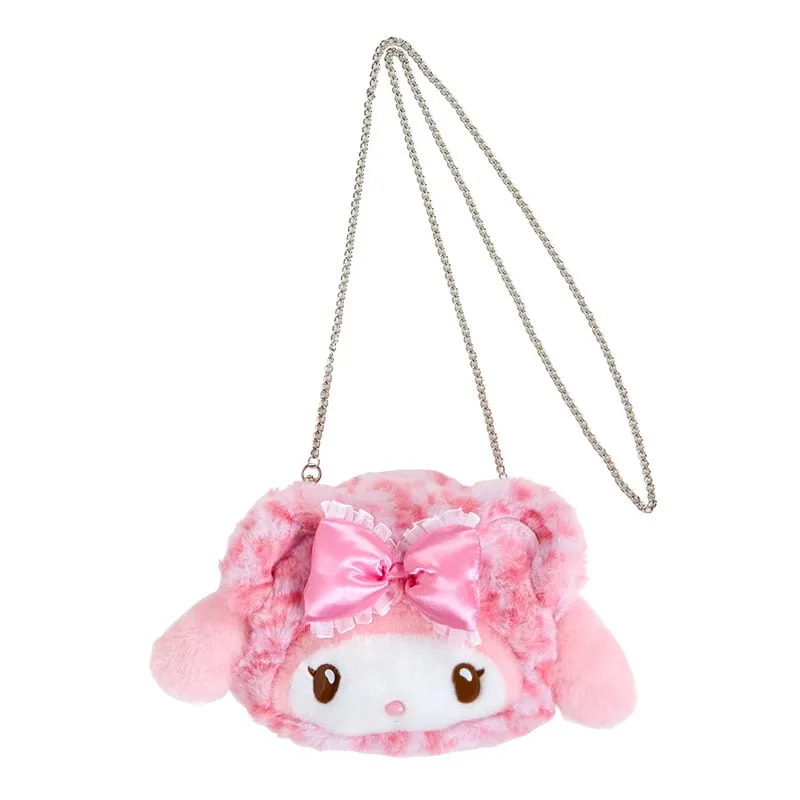 My Melody Plush Crossbody Bag (Leopard Pals Series) sold by Sanrio