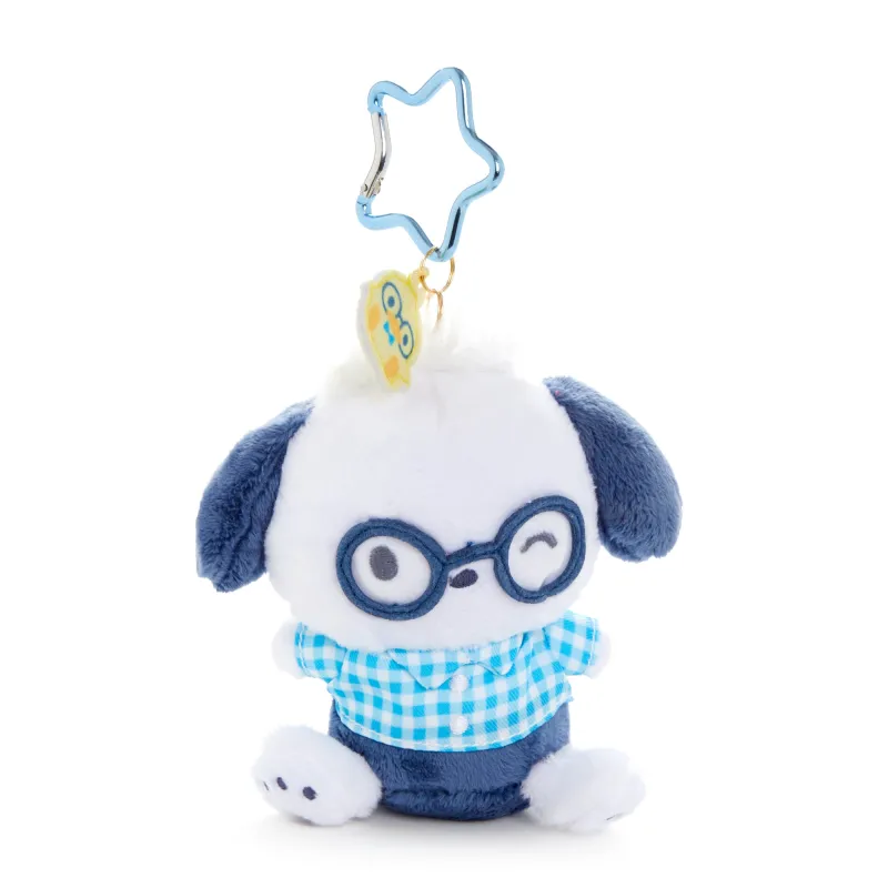 Pochacco Plush Mascot Keychain (Glasses Series) sold by Sanrio