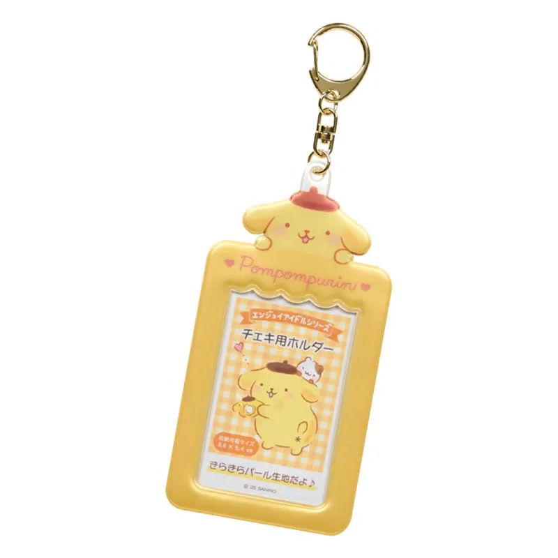 Pompompurin Mascot Photo Holder Charm sold by Sanrio