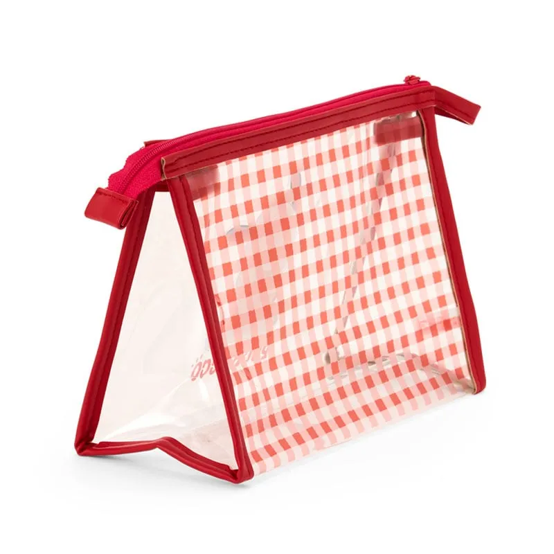 Pochacco Clear Gingham Zipper Pouch sold by Sanrio product image thumbnail 2