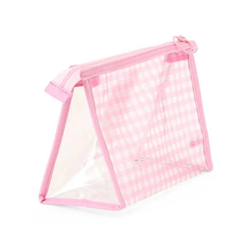 My Melody Clear Gingham Zipper Pouch sold by Sanrio product image thumbnail 2