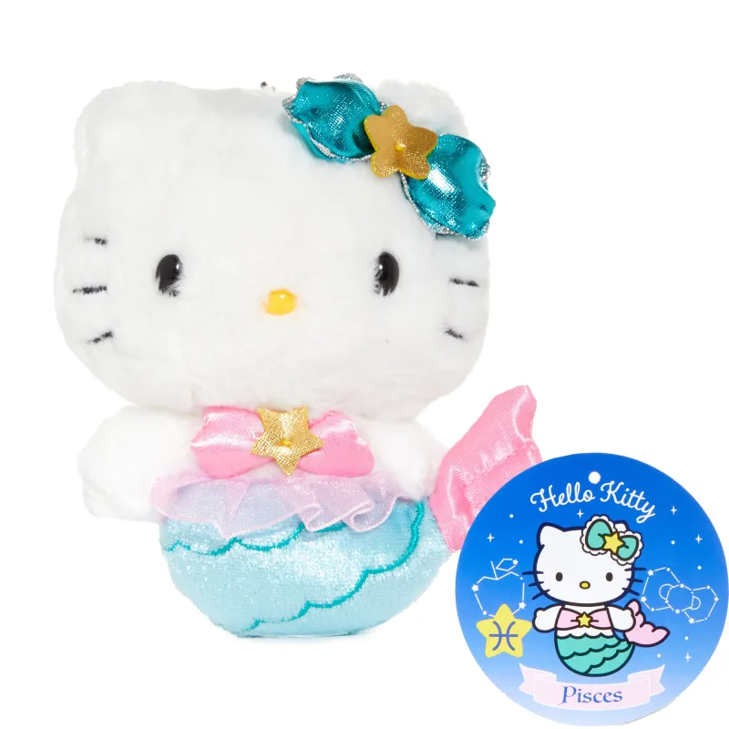 Hello Kitty Pisces Plush Keychain Mascot (Zodiac Series) sold by Sanrio