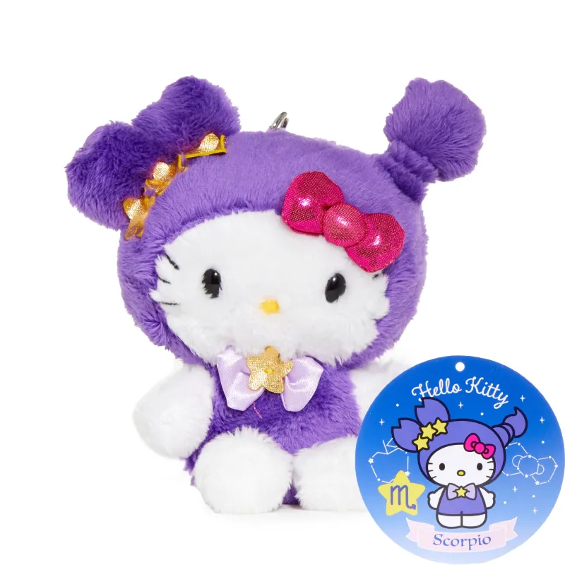 Hello Kitty Scorpio Plush Keychain Mascot (Zodiac Series) sold by Sanrio