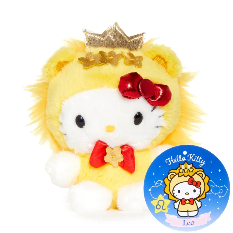 Hello Kitty Leo Plush Keychain Mascot (Zodiac Series) sold by Sanrio