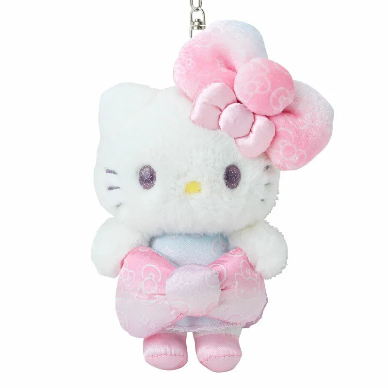 Hello Kitty Plush Mascot Keychain 50th Anniv. (Fashionable Ribbons Series) sold by Sanrio product image thumbnail 2