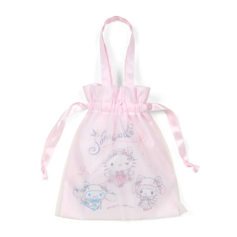 Sanrio Characters Drawstring Pouch (Ballet Kitten Series) sold by Sanrio