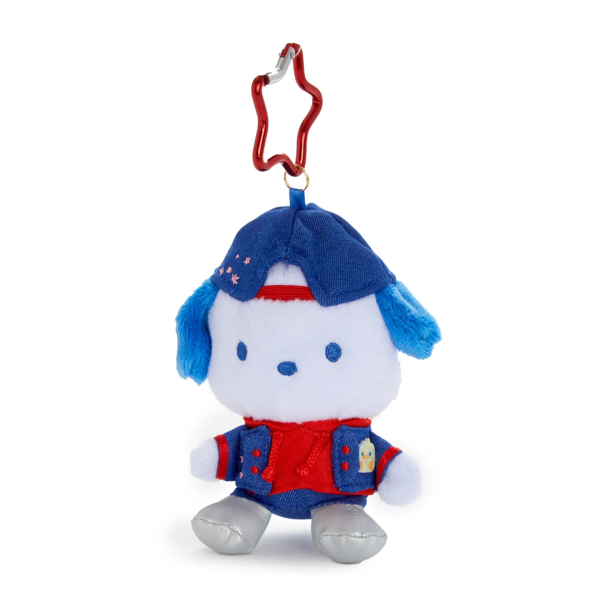 Pochacco Plush Mascot Keychain (Hapidanbui Boy Band Series) sold by Sanrio