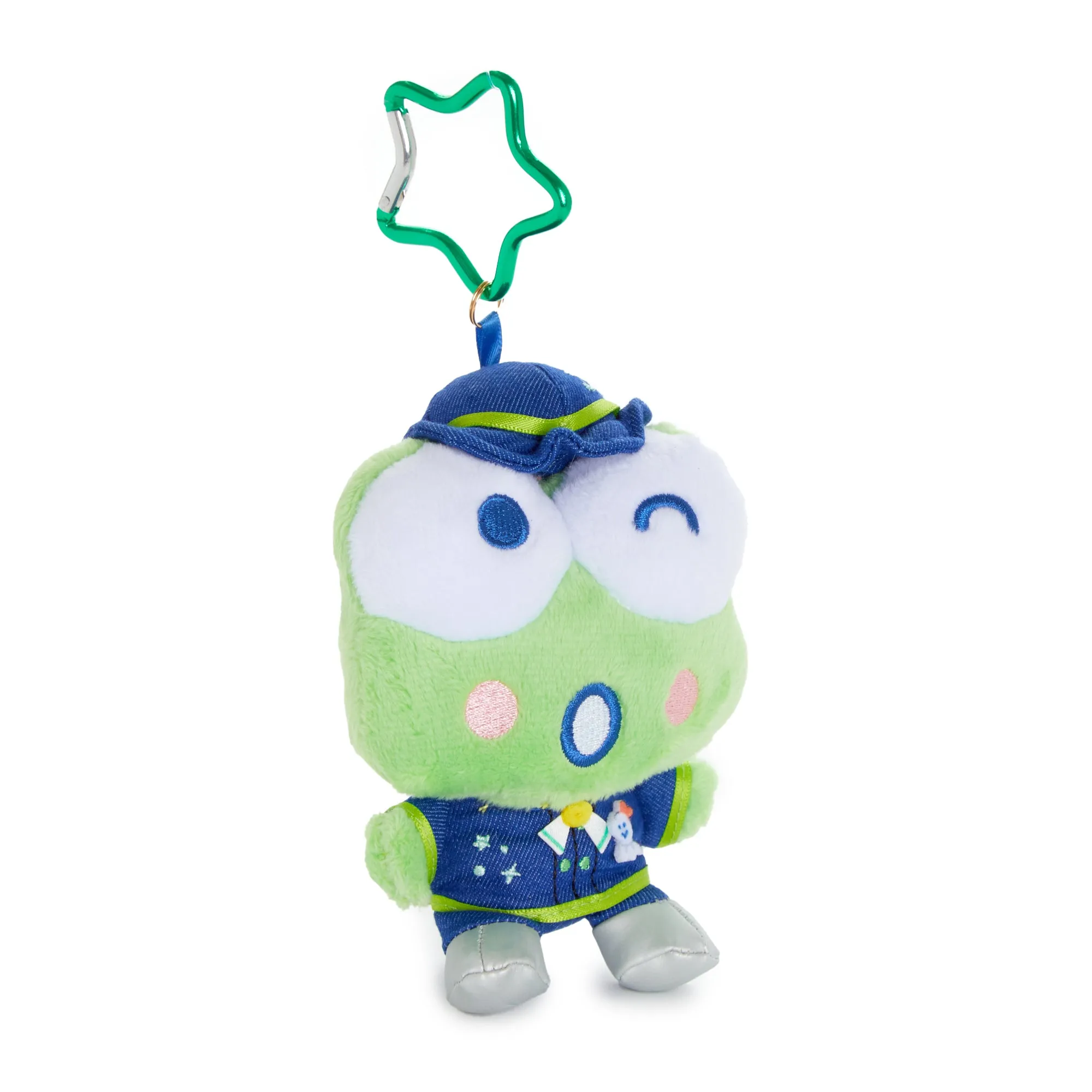 Keroppi Plush Mascot Keychain (Hapidanbui Boy Band Series) sold by Sanrio product image thumbnail 3