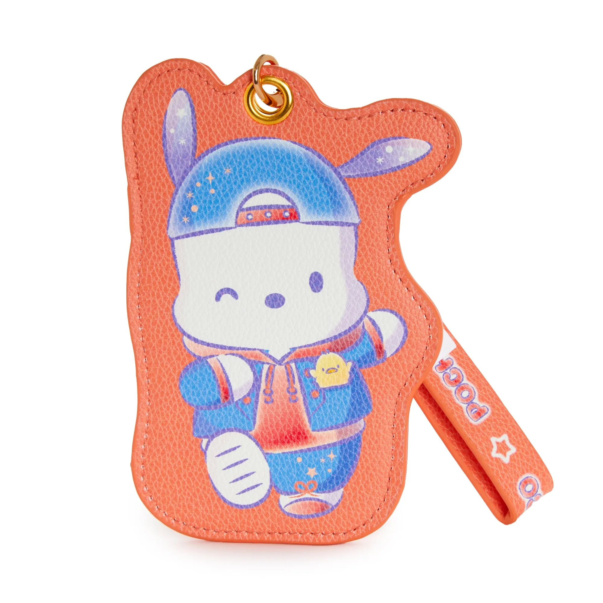 Pochacco ID Badge Holder (Hapidanbui Boy Band Series) sold by Sanrio
