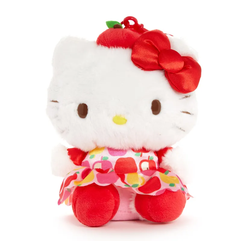 Hello Kitty Plush Mascot Clip (5 Apples Tall Series) sold by Sanrio