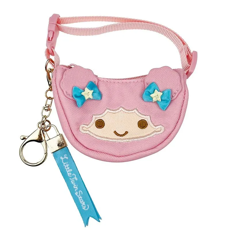 LittleTwinStars 2-Way Mini Crescent Bag Charm sold by Sanrio