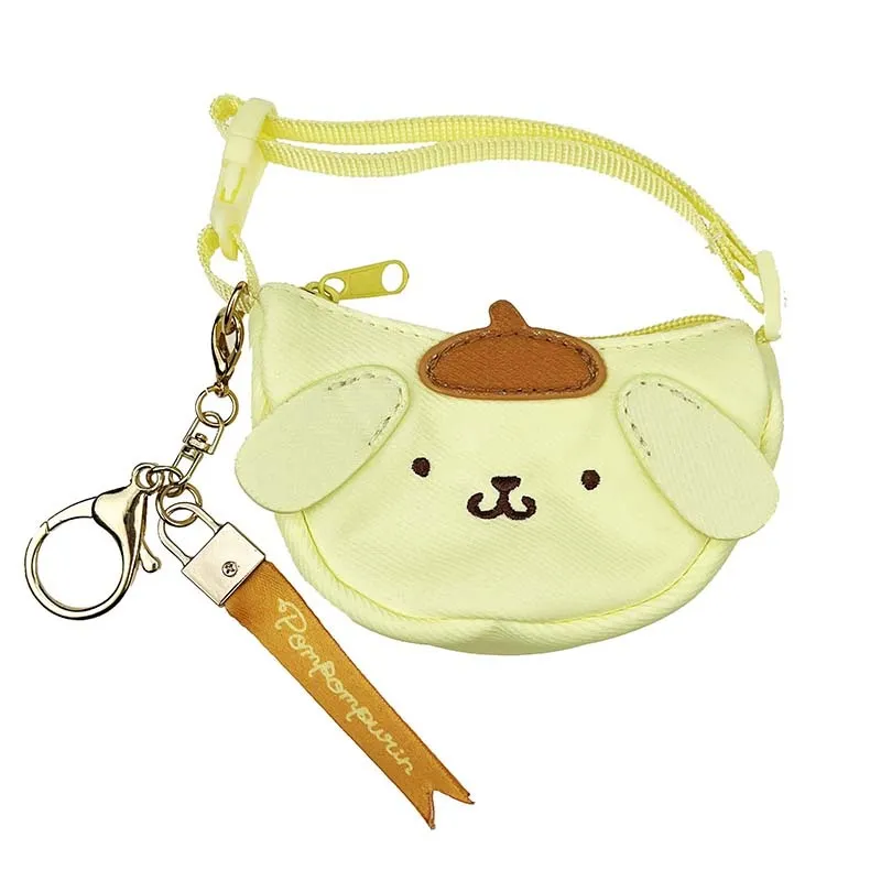 Pompompurin 2-Way Mini Crescent Bag Charm sold by Sanrio