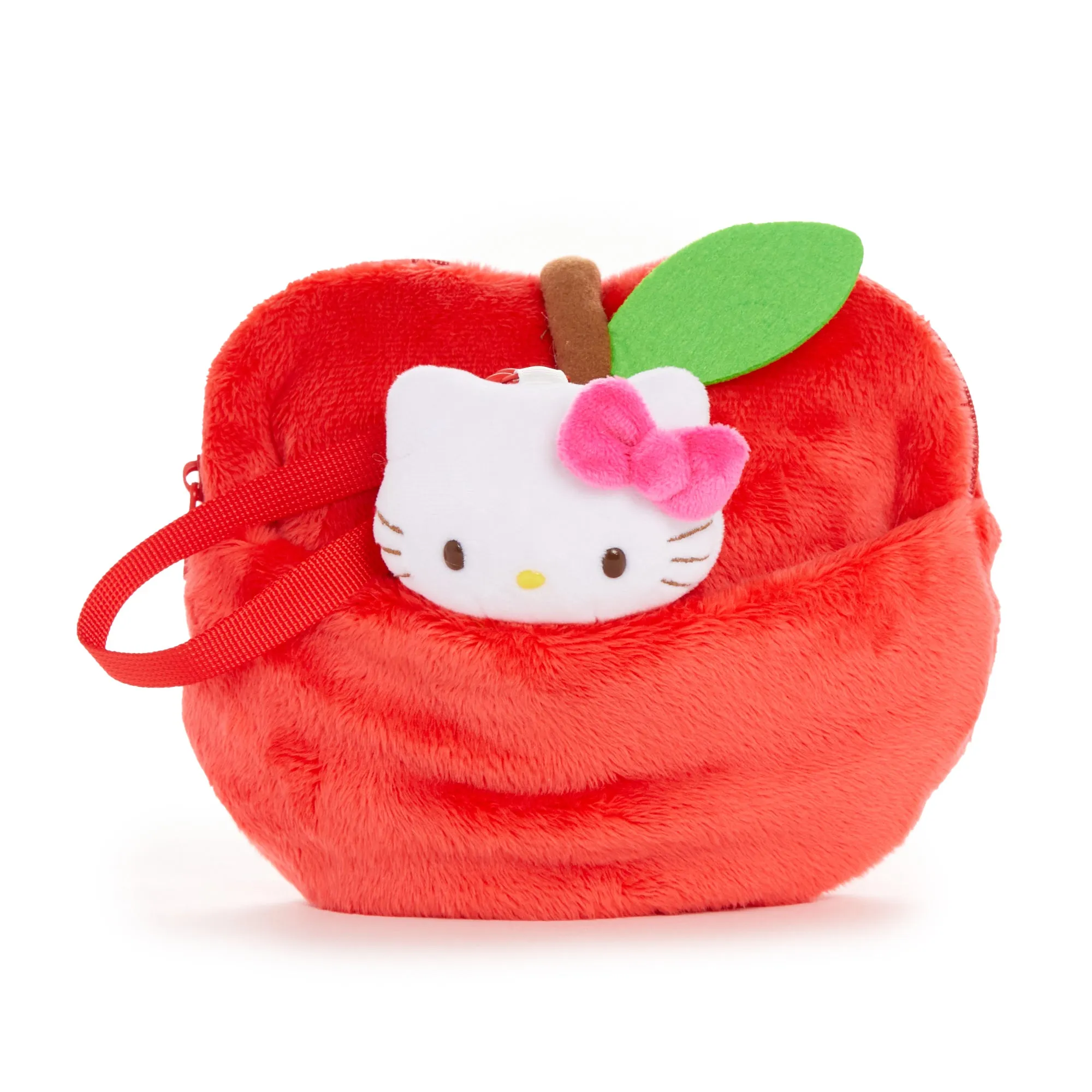 Hello Kitty Mini Pouch with Reel (5 Apples Tall Series) sold by Sanrio product image thumbnail 3