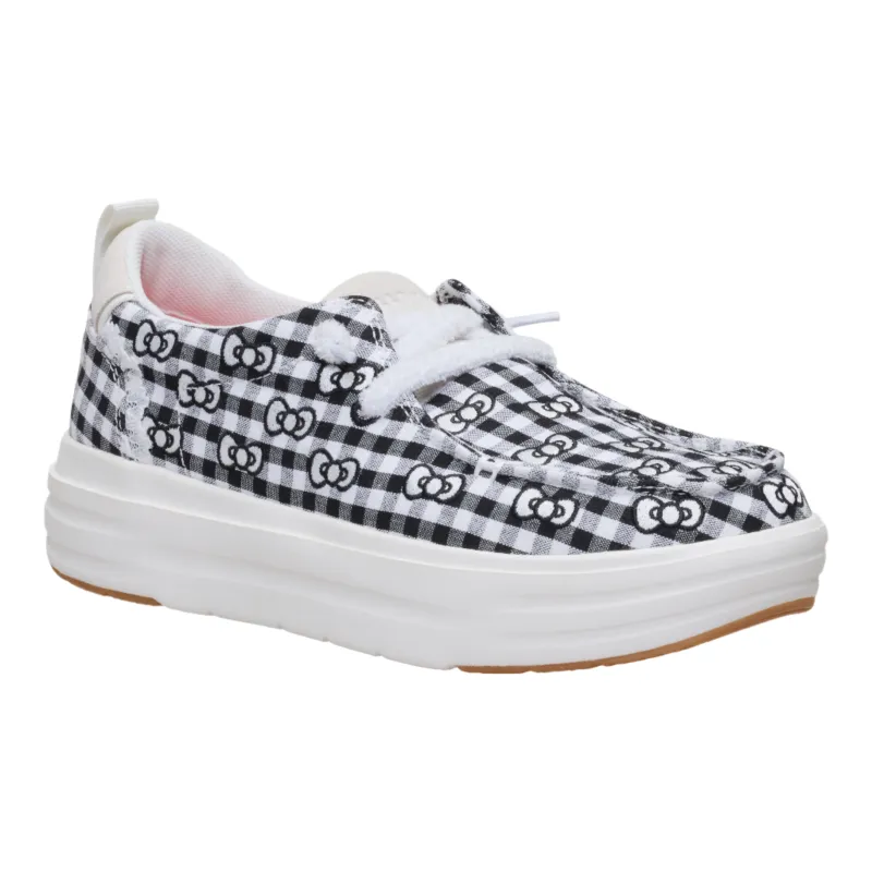 Hello Kitty x HEYDUDE Wendy Nova Adult Shoe made by Sanrio