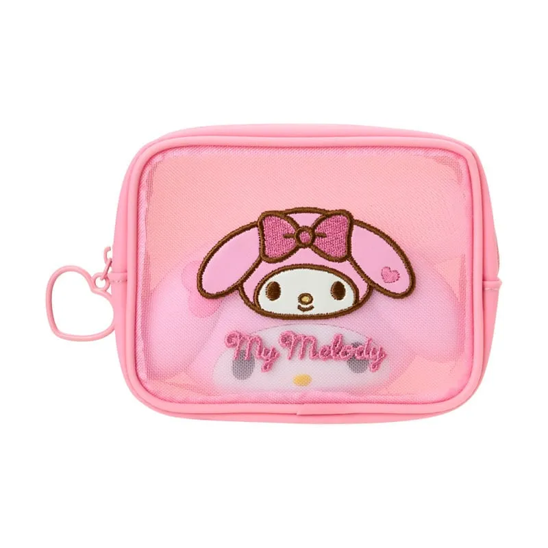 My Melody Mini Mesh Zipper Pouch sold by Sanrio product image thumbnail 4