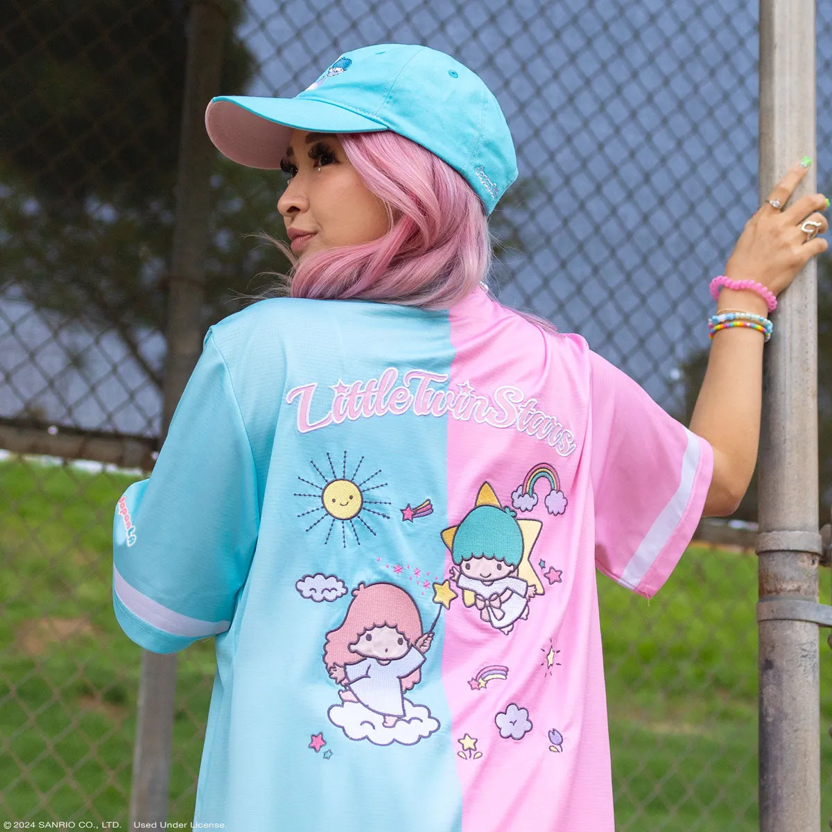 LittleTwinStars x JapanLA Baseball Jersey sold by Sanrio product image thumbnail 5