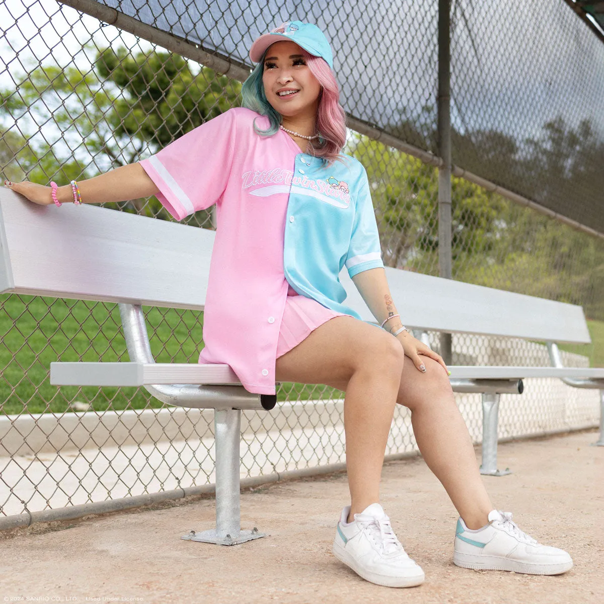 LittleTwinStars x JapanLA Baseball Jersey sold by Sanrio product image thumbnail 4