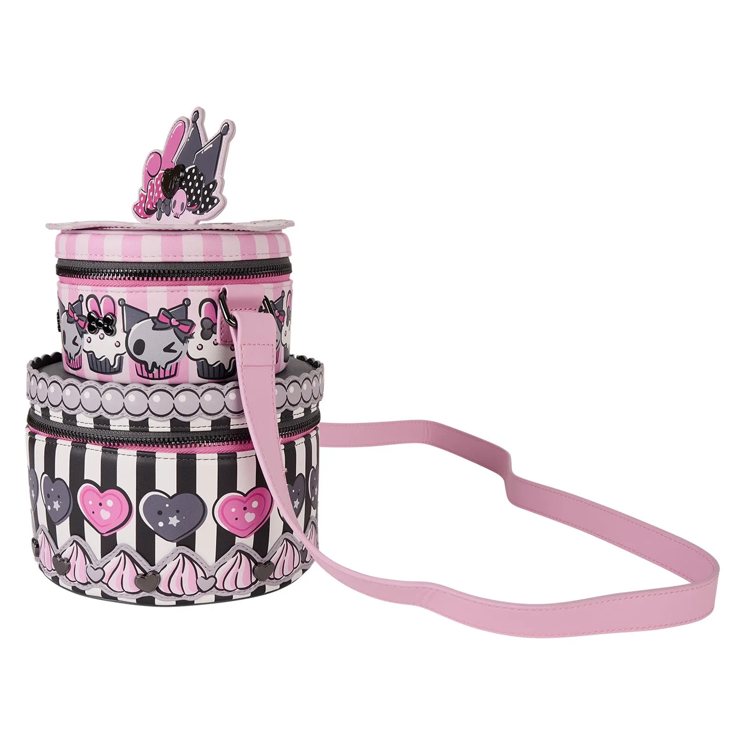 My Melody & Kuromi x Loungefly Figural Cake Crossbody Bag sold by Sanrio product image thumbnail 2