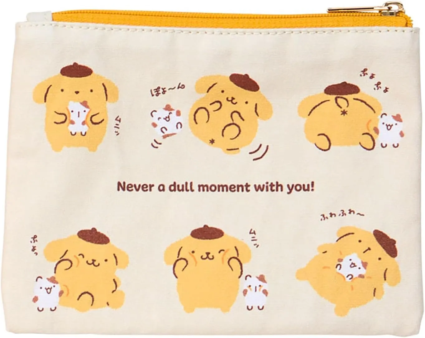 Pompompurin 2-Piece Pouch Set (Friendship Time Series) sold by Sanrio product image thumbnail 3