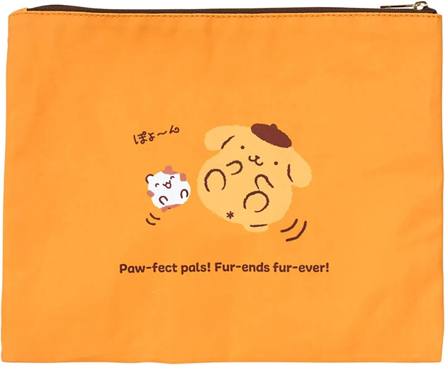 Pompompurin 2-Piece Pouch Set (Friendship Time Series) sold by Sanrio product image thumbnail 4