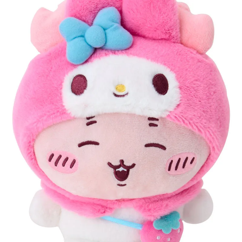 Chiikawa x Sanrio Characters My Melody 7" Plush (Furuhonya) sold by Sanrio product image thumbnail 3