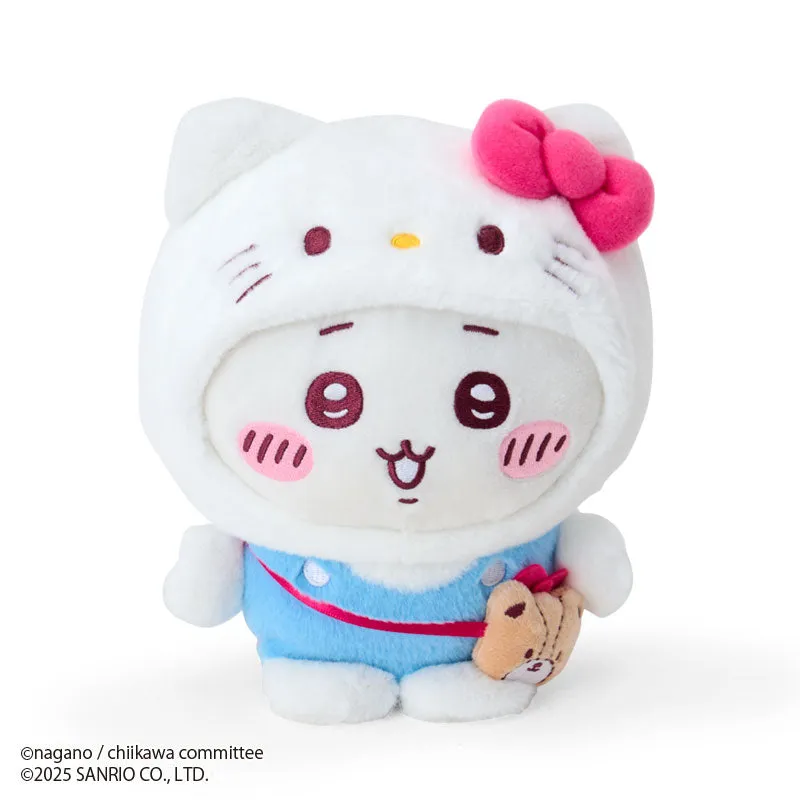 Chiikawa x Sanrio Characters Hello Kitty 7" Plush (Chiikawa) sold by Sanrio