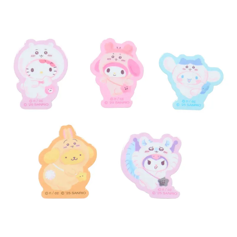 Chiikawa x Sanrio Characters 32-pc Mini Sticker Pack sold by Sanrio product image thumbnail 4