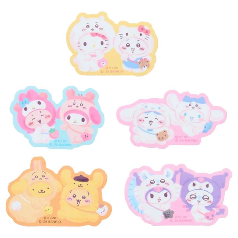 Chiikawa x Sanrio Characters 32-pc Mini Sticker Pack sold by Sanrio product image thumbnail 5