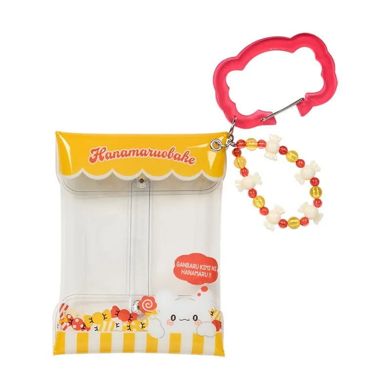 Hanamaruobake Clear Snap Mini Pouch (I Love Sweets Series) sold by Sanrio