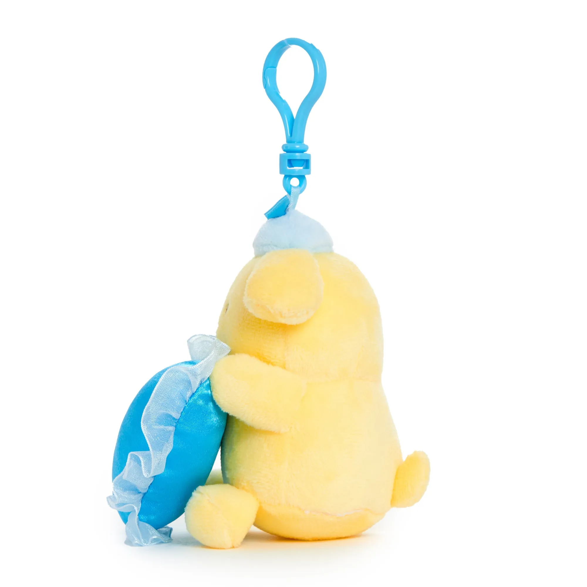 Pompompurin Plush Mascot Clip (Something Blue Series) sold by Sanrio product image thumbnail 4